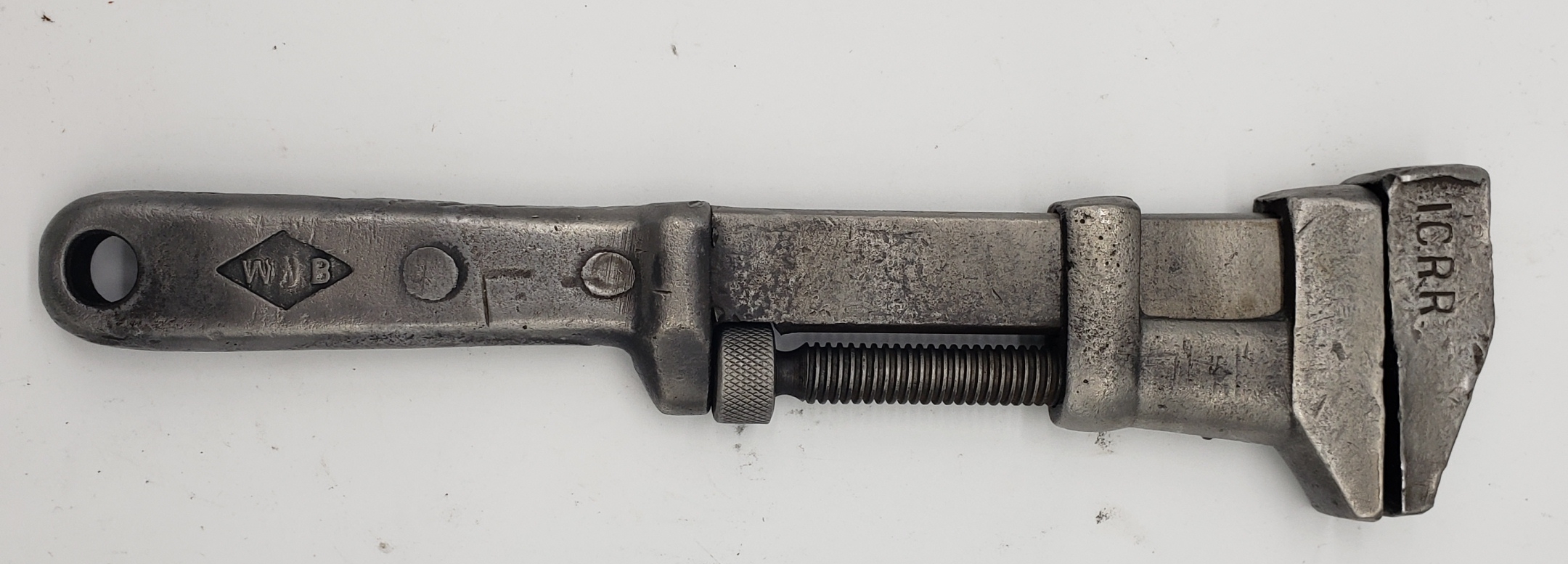 VINTAGE W&B MONKEY WRENCH INV0094