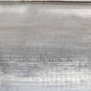 STANLEY MITRE BOX SAW