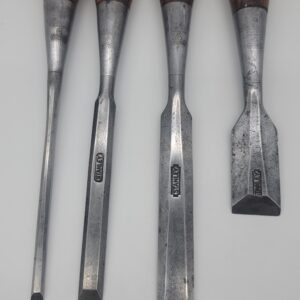 STANLEY SWEETHEART EVERLAST CHISELS (SET OF 4)
